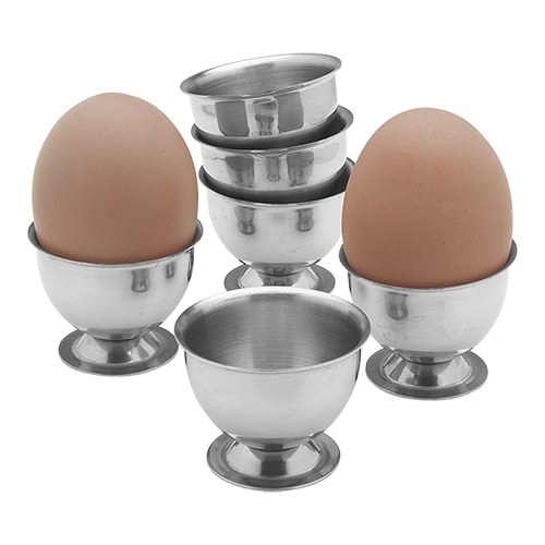 Coquetier inox - 6 pcs